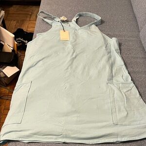 Sincerely Jules Light Blue Active Tank short tennis dress L activewear